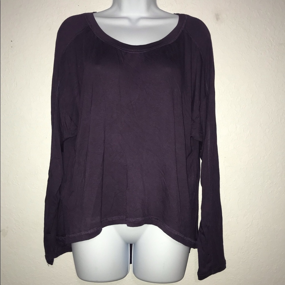 Bcbg Generation Stretch Long Sleeve Women Oversized Top M